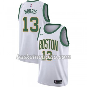 Canotte Uomo Boston Celtics Marcus Morris 13 2018-19 Nike City Edition Bianco Swingman